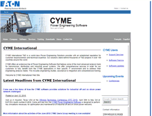 Tablet Screenshot of cyme.com